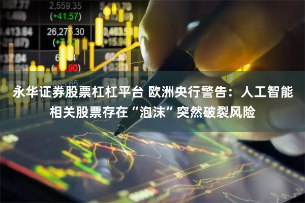 永华证券股票杠杠平台 欧洲央行警告：人工智能相关股票存在“泡沫”突然破裂风险