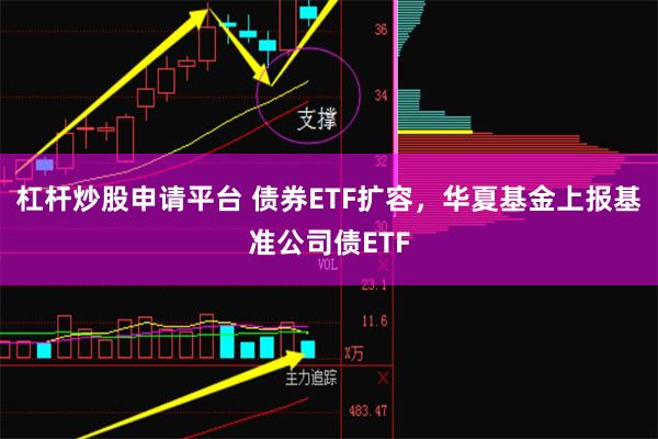 杠杆炒股申请平台 债券ETF扩容，华夏基金上报基准公司债ETF